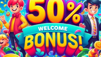 50% Welcome Bonus