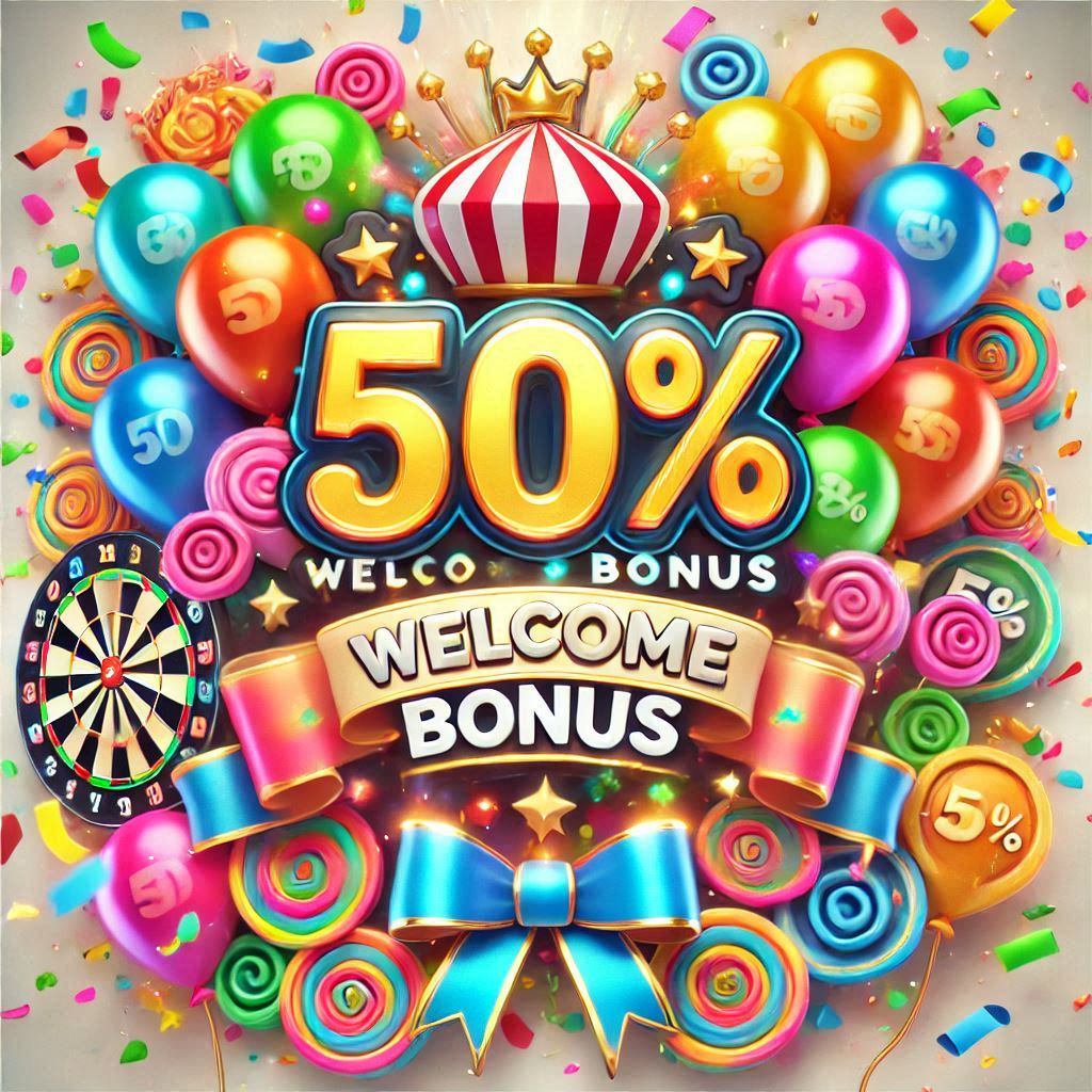 50% Welcome Bonus