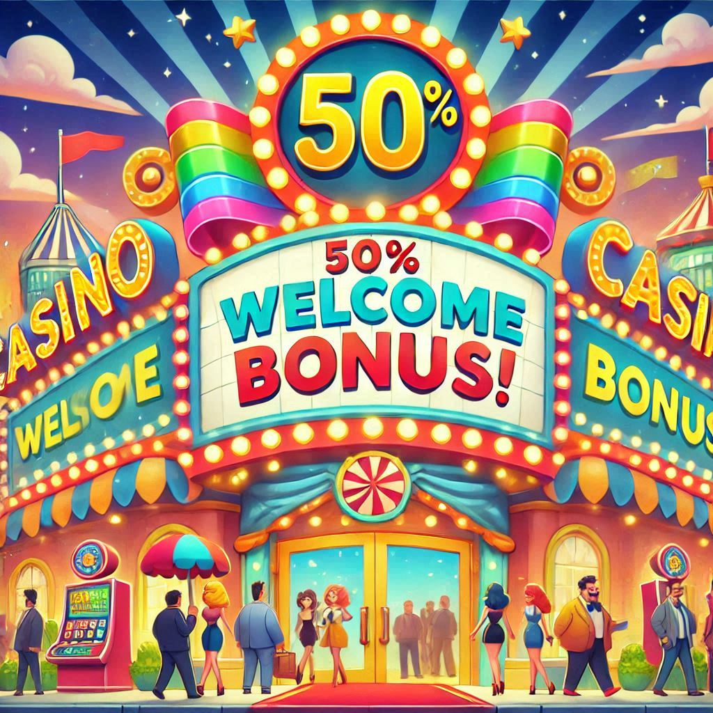 50% Welcome Bonus